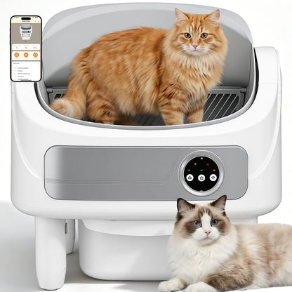 Patbrela White - Smart Katzentoilette