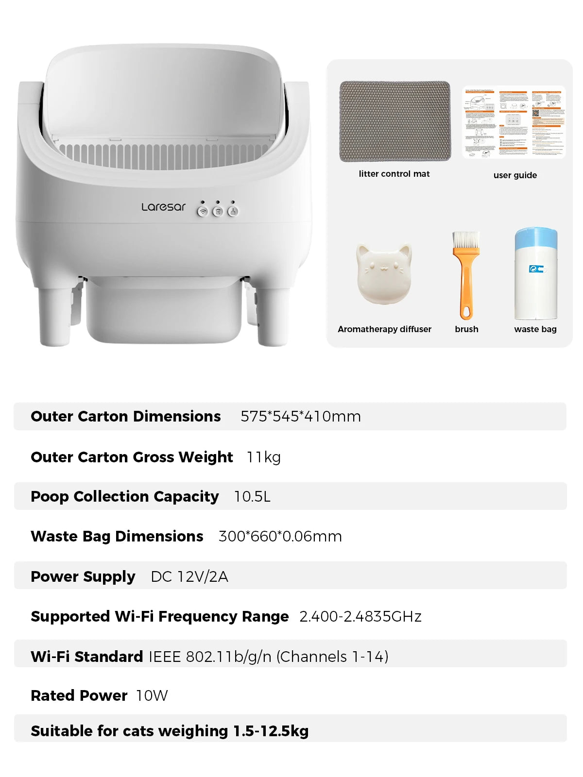 Laresar Smart Katzentoilette