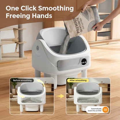 Patbrela White - Smart Katzentoilette